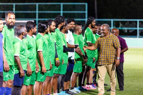 National Heart Day 2025 – Friendly Football Match between Gan Regional Hospital and Gan Council.