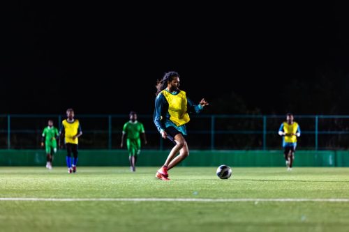 National Heart Day 2025 – Friendly Football Match between Gan Regional Hospital and Gan Council.