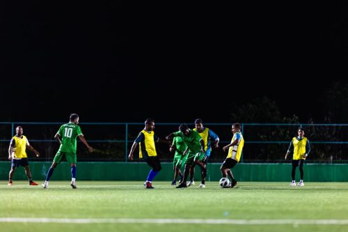 National Heart Day 2025 – Friendly Football Match between Gan Regional Hospital and Gan Council.