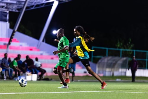 National Heart Day 2025 – Friendly Football Match between Gan Regional Hospital and Gan Council.