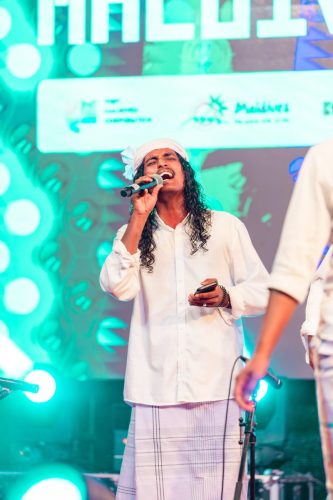 1438 Boduberu group performing during the New Year Show