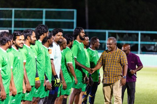 National Heart Day 2025 – Friendly Football Match between Gan Regional Hospital and Gan Council.