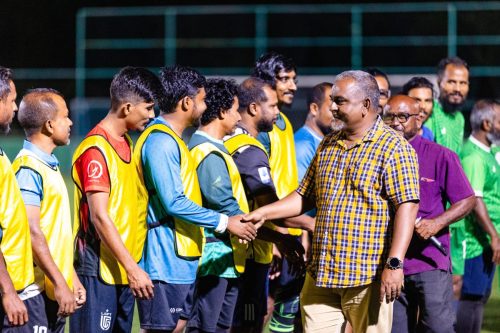 National Heart Day 2025 – Friendly Football Match between Gan Regional Hospital and Gan Council.