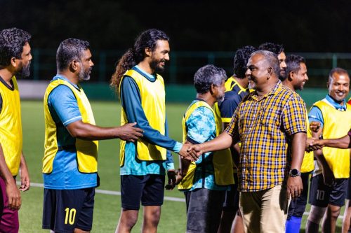 National Heart Day 2025 – Friendly Football Match between Gan Regional Hospital and Gan Council.