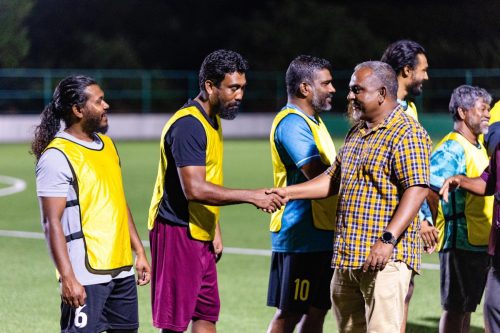 National Heart Day 2025 – Friendly Football Match between Gan Regional Hospital and Gan Council.