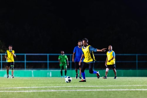 National Heart Day 2025 – Friendly Football Match between Gan Regional Hospital and Gan Council.