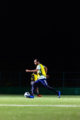 National Heart Day 2025 – Friendly Football Match between Gan Regional Hospital and Gan Council.