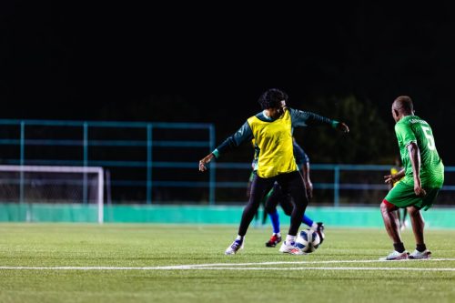 National Heart Day 2025 – Friendly Football Match between Gan Regional Hospital and Gan Council.