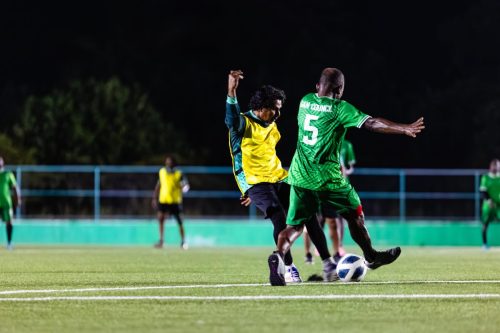 National Heart Day 2025 – Friendly Football Match between Gan Regional Hospital and Gan Council.