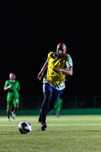 National Heart Day 2025 – Friendly Football Match between Gan Regional Hospital and Gan Council.