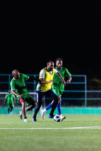 National Heart Day 2025 – Friendly Football Match between Gan Regional Hospital and Gan Council.
